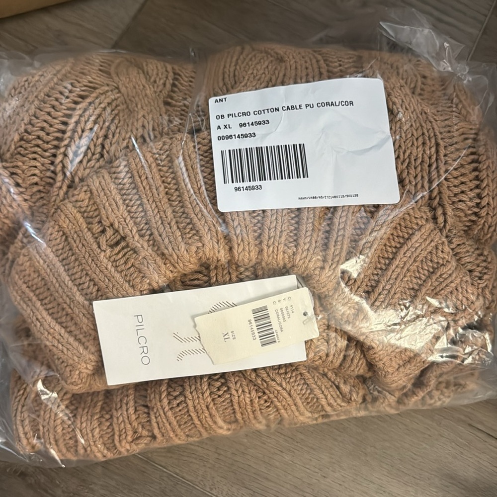 NWT! Anthropologie Pilcro Cable-Knit Pullover Sweater - Multiple💎 - Picture 4 of 6
